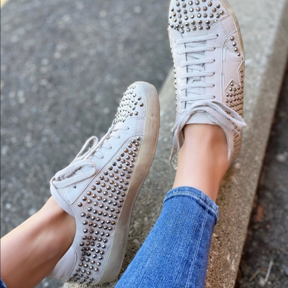 ShuShop Rockstar silver, size 7.5